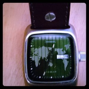 Diesel wide band wristwatch